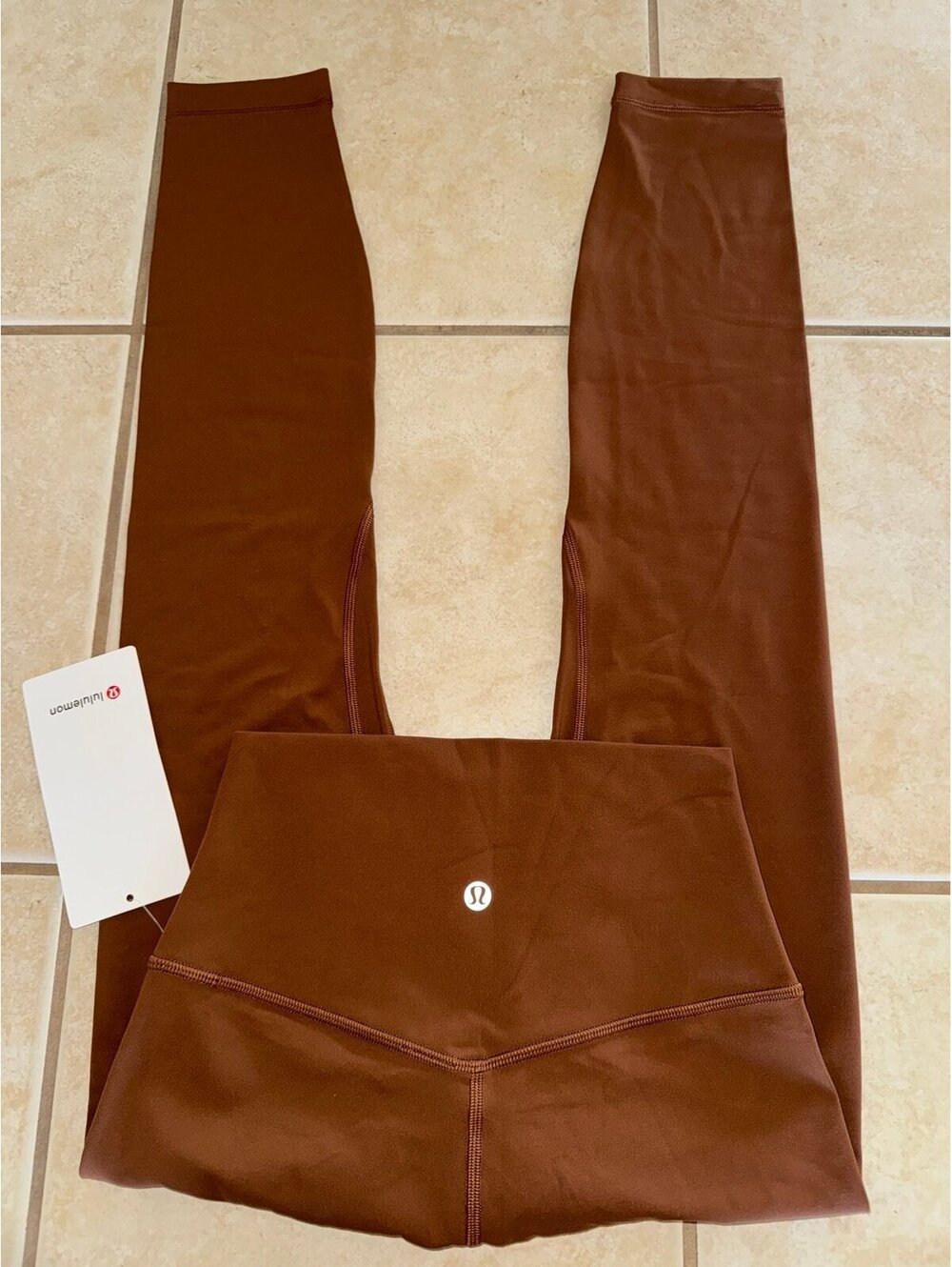 Lululemon Align High-Rise 25” Roasted Brown Size 4 NWT